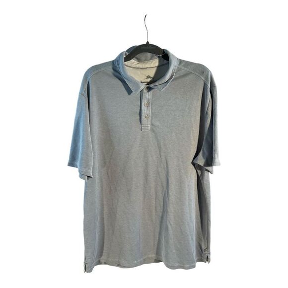 Tommy Bahama Other - Tommy Bahama Men’s  Gray Polo Shirt Short Sleeve Size XL